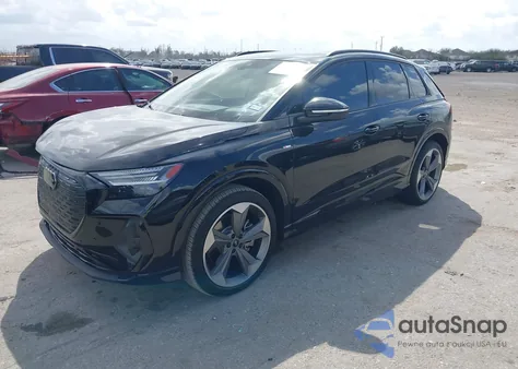 2025 Audi Q4 E-Tron Prestige 55 Quattro from USA, damaged, VIN WA1MUBFZ7SP061857